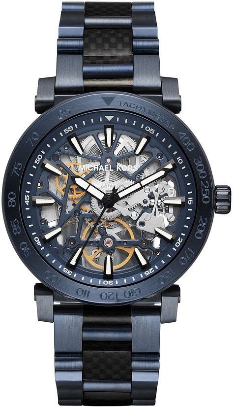 Men's Michael Kors Greer Skeleton Automatic Watch MK9036